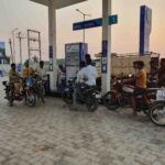 Brahmabarada petrol pump queues in Jajpur as people wait for fuel despite government assurances