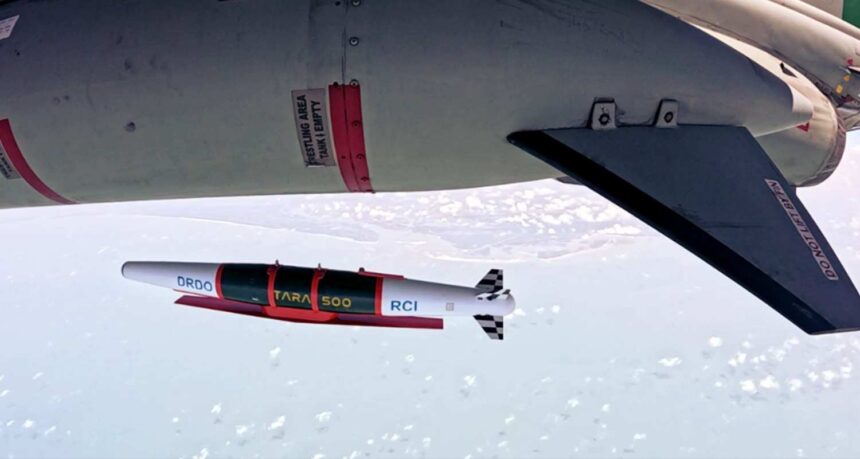 TARA Weapon Test in Odisha during DRDO and IAF maiden flight-trial off the Odisha coast